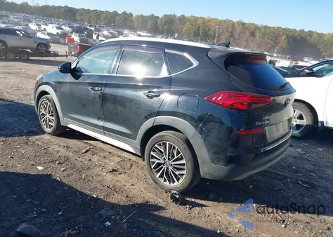 2021 Hyundai Tucson Limited z USA, uszkodzony, nr VIN KM8J33AL3MU326505